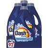 Dash Power Detersivo Liquido Lavatrice, 92 Lavaggi (4x23), Freschezza Di Lenor, Risveglio Primaverile, rimuove addirittura gli odori di sudore vecchi di 7 giorni, per una pulizia impeccabile