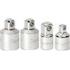 GearWrench 81217 Set di adattatori per unità, 4 Pezzi 1/4 pollici, 3/8 pollici e 1/2 pollici