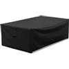 AKEfit Set di coperture per mobili da giardino, dimensioni 121,9 x 71,1 x 33 cm, copertura per mobili da esterno 600D, extra resistente, per uso a lungo termine, impermeabile, extra large, copertura
