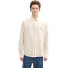 TOM TAILOR Denim 1042551 Camicia, 10348-Gardenia White, L Uomo