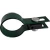 HEGAPRO Fascetta di fissaggio per recinzione, morsetto terminale, verde, 38 mm