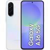 Samsung Galaxy A36 5G, Smartphone con Funzioni intelligenti, Display Super AMOLED 6.7", 6GB RAM, 128GB, Camera 50MP, Batteria 5.000 mAh, IP67, Awesome White
