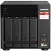 QNAP TS-473A NAS Tower Collegamento ethernet LAN Nero V1500B