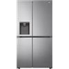 LG GSLV70PZTD Frigorifero Side-by-Side, Classe D, 635L, Wi-Fi, Con allaccio, Inox