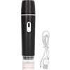 Respicefinem Macchina Sottovuoto Elettrica Portatile, Pompa per Freschezza Alimenti Portatile con Batteria Ricaricabile Wireless, Adatta per Conservare Alimenti e Vestiti (Nerone)