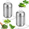PANYI Infusore per Tisane da 2 Colino da Tè In Acciaio Inox 304 Colino per Uso Alimentare Con Catena Filtro Te Infusione Adatto Alla Maggior Parte Delle Tazze da Tè E Teiere