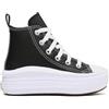 Converse Chuck Taylor all Star Move Platform, Sneaker per bambine e ragazze, Bianco, 31 EU