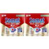 Somat Excellence Premium 5 in 1, 32 tappi (2 X 16 Caps), pastiglie per lavastoviglie ad alta risoluzione con extra Boost, i tappi Somat rimuovono anche i residui di cibo secchi e ostinati