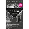 Cellini Caffè Cellini Capsule Alluminio Compatibili con Nespresso* - Aluminium Intenso 120pz| Dal Gusto Corposo Con Note Aromatiche Fruttate