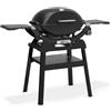 Weber Q1200N - Barbecue a gas con ripiani laterali e supporto accessori