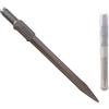 TANIASHOP Scalpello a punta per martello demolitore 400mm con attacco esagonale 30mm 07349