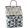 Easnea Borsa portaoggetti da appendere alla parete, impermeabile sopra la porta, organizer con telaio in metallo, elegante tasca da appendere in tela, contenitore per camera da letto, bagno, cucina,