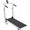 vidaXL Mini Tapis Roulant Pieghevole 93x36cm Nero da Fitness Cardio Palestra