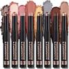 EONFAVE 8 bastoncini per ombretti opachi e creme, molto pigmentati, con glitter, morbidi, cremosi e morbidi, ombretto resistente (B)
