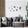 Wallity Hanah Home Elegante accessorio decorativo da parete in metallo, 142 x 65,5 cm, durevole, 1,20 mm, in metallo e legno da 3 mm, perfetto per gli spazi moderni per la casa e l'ufficio
