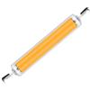 AOLLPU Lampadina LED R7S Tubo Di Vetro COBSostituisce La Lampada Alogena 50W Luce AC 220V,Bianco Caldo,78mm 20w