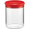 Guzzini Fratelli Guzzini S.P.A. 274051.31 Guzzini Formecasa Barattolo Trasparente, Plastica, gr1000, Tappo Rosso