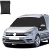 kamoly Copertura Parabrezza Auto Compatibile con VW Caddy, Protezione Solare Parabrezza Wrap Cover, Pieghevole 600D Oxford Anti UV Parasole per Finestrino Anteriore, Anti-UV/Gelo/Ghiaccio/Polvere