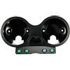 C-FUNN Tachimetro Contachilometri Inferiore Copertura del Contatore per Yamaha Ybr 125 Ed 2005-2009