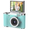 Generic NUOVO 4K CCD 8X Digital Zoom Fotocamera Digitale Per Studente 48MP Compatto Digitale 180 ° Flip Schermo Fotocamera Selfile Fotografia