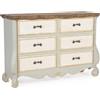 Bizzotto Credenza 6 cassetti Madeleine