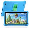 qunyiCO Tablet Bambini 7 Pollici Android 10 | Tablet Educativo per Bambini 3-12 Anni con Controllo Genitori, 2GB+32GB, Doppia Fotocamera, Wi-Fi | App Preinstallate + Custodia Protettiva (Blu)