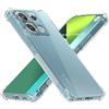 CaseLover Cover compatibile Xiaomi Redmi Note 13 Pro 5G/Xiaomi Poco X6 5G Custodia Trasparente Silicone Case con Paraurti in TPU Morbido e Protezione Fotocamera Antiurto Anti-Graffio Protettiva Cover
