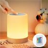 Bonsery Lampada da Comodino Touch Dimmerabile, Lampada da Tavolo LED con Batteria Ricaricabile USB Senza Fili, Luce Notturna per Bambini con Timer e Memoria per Camera da Letto, Bagno, Soggiorno