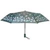 Goodforgoods Goods4good Ombrello con cuori, cambia colore con la pioggia o l'acqua, pieghevole, automatico, anti vento, colore nero, 98 cm, Nero 3, Mediano