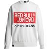 Red Bull Racing X Pepe Jeans RBR Intarsia Logo Knit Crew Neck Maglieria, White (off White), XL Uomo