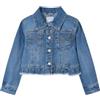 Mayoral Giacca Denim per Bambine e Ragazze Mezzo 10 Anni (140cm)