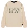 Octopus Felpa Girocollo Outline Band Crewneck Banda tentacoli Tagliati Felpata Crema Milano 2023/24 Originale Garantito (M)
