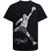 JORDAN T-SHIRT RAGAZZO JBD AIR GLOBE SS TEE (NERO, M)