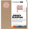 schlafgut Easy Jersey Elastane lenzuolo con angoli da 90x190 a 100x220, in morbidissimo cotone con il 5% di elastan, gomma FlexFit originale, certificato ÖKO TEX, Purple Mid