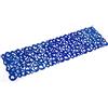 ANKROYU Runner da tavola in feltro con bellissimi fiori traforati, tovaglia in feltro, rettangolare, cava, tovaglia in feltro, 102 x 29 cm (blu)