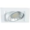 BENEITO FAURE Faretto a led da incasso quadrato orientabile Dimmerabile 8W IP44 3000K