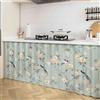 BUNQQF Tende Cucina Porta Finestra, Flanella Tenda Scaffale, Tende Oscuranti Antipolvere Armadio, Tendina Sottolavello Bagno per Scarpiera, Tendina Armadietti, Libreria, con Binari Scorrimento Autoadesivi