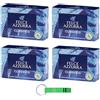 Beni Culinari 4 saponi Felce Azzurra Sapone Solido Classico - Sapone Solido con profumo inconfondibile - Ideale per mani e viso 100 g + Portachiavi Beni Culinari