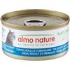 almo nature HFC Natural, Alimento Umido per Gatti - Tonno, Pollo e Formaggio - Confezione da 1.68 kg (24 x 70 g)