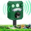 ZANPIERO Repellente per Gatti, 2023 Nuovo Ultrasuoni Solare Repellente Gatti 5 Modalità Ultrasound Repellente per AnimaliRepeller per Piccioni,Uccelli,Cani,Gatti,Topi,Volpi, Dissuasori per Piccioni