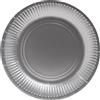 WHEN 21 Pro Tovaglia - Rif. 79311i - 10 piatti - diametro 23 cm - cartone - argento