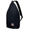Carhartt Zaino monospalla, unisex, per viaggi ed escursioni, Nero, Taglia unica, Borsa a tracolla, zaino a tracolla con fibbia a sgancio laterale e custodia per tablet