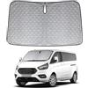 Parasole Parabrezza Anteriore Per Ford Transit 2015-2024 - Pieghevole, Riflettente UV, Mantiene Fresco L'Abitacolo