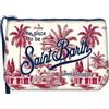 Saint Barth Pochette modello Aline fantasia toile de jouy