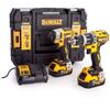 DeWalt Set DCK266P2 Set Utensili A Batteria Trapano e Avvitatore a Impulsi
