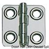 Viadana Cerniera 1,5 mm in Acciaio Inox mm 44x46
