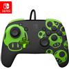 PDP Switch Rematch Cablato Controllore 1 Up Glow In The Dark, Pulsanti, Stick, Grilletti e Paddle Personalizzabili, Controlli Ergonomici