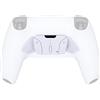 eXtremeRate Tasti Posteriori K1 K2 K3 K4 per Rise4 Remap Kit, Back Button Ricambio per ps5 Controller, Senza Remap Scheda&Cavi&Scocca, Bianco Solido