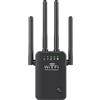 Cuifati 2023 5G/4G WiFi Extender Amplificatore di Segnale per la Casa, Ripetitore Internet Wireless Gigabit Amplificatore WiFi A Lungo Raggio e Amplificatore di Segnale Aggiornamento A (EU/Black)