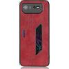 EasyShow Custodia per Asus ROG Phone 6 Custodia, Asus ROG Phone 6 PU+PC+TPU custodia per telefono, Cover per Asus ROG Phone 6 (Rosso)